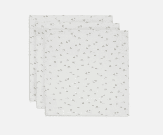 Jollein Spucktuch 3er Pack 70x70 cm - On the Go Jollein Spucktuch 3er Pack 70x70 cm - On the Go