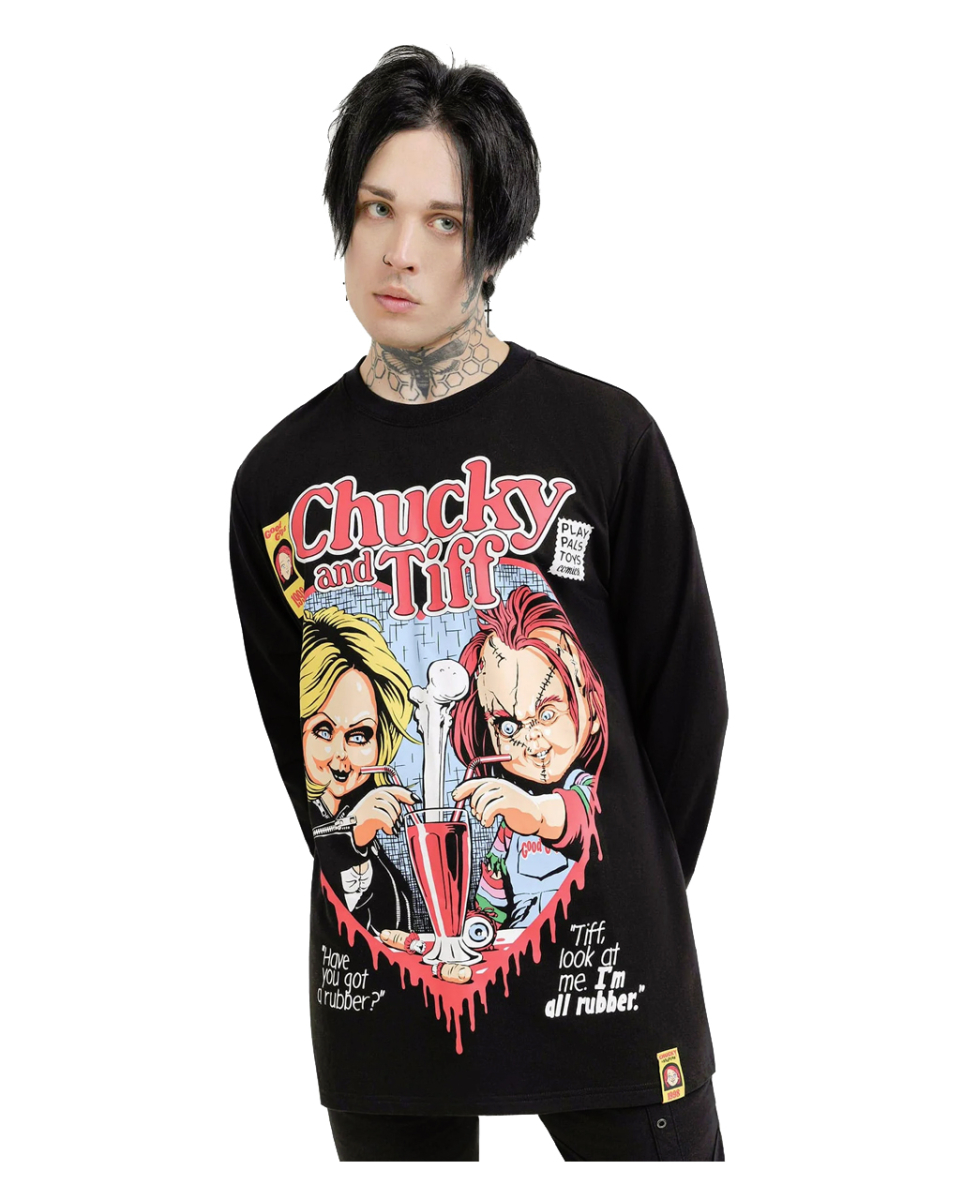 KILLSTAR Chucky & Tiff Forever Sweatshirt 3XL