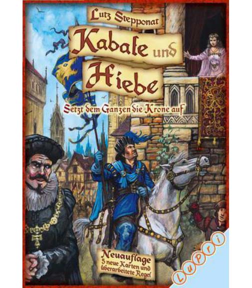 Kabale und Hiebe (Deutsch) Brettspiel Familienspiel Spiel Geheimagenten