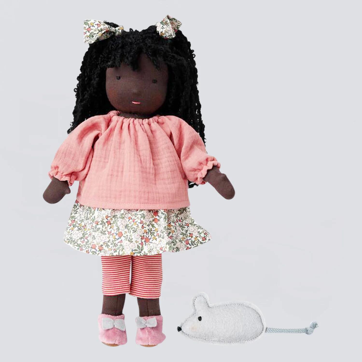 Käthe Kruse - Puppe Waldorf Nia, dunkelhäutig Käthe Kruse - Puppe Waldorf Nia, dunkelhäutig