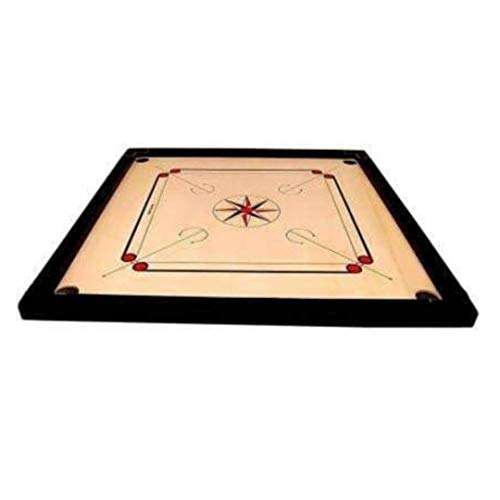 Kalindri Sports Carrom Board Without Coins, Striker (Beige, Small, 20 Inches) von Kalindri Sports