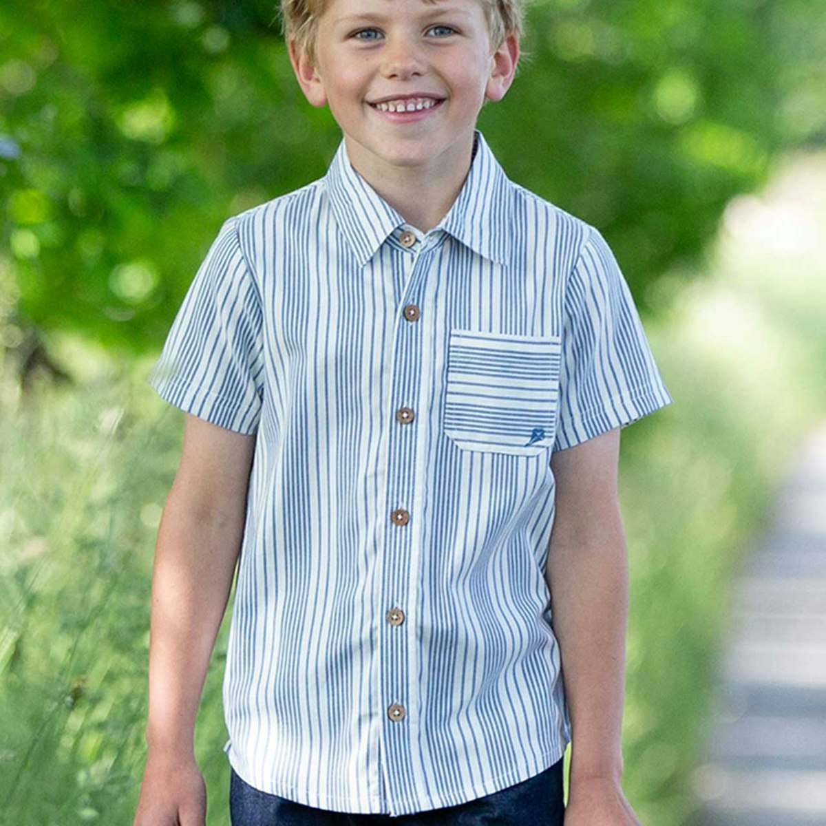 Karo Hemd Streifen blau 86 Karo Hemd Streifen blau 86