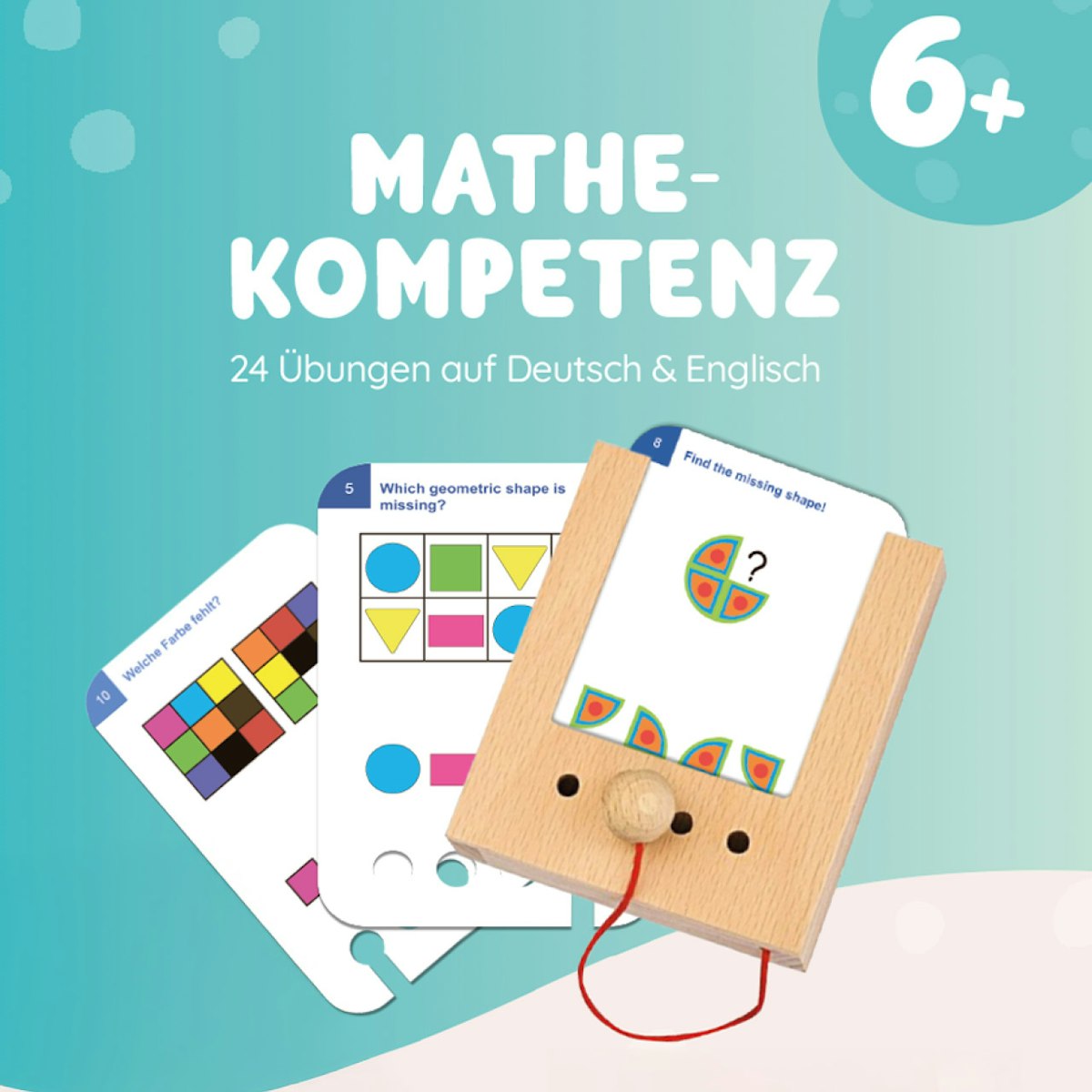 Kartensatz Mathekompetenz ab 6 Jahren (ohne Lochkasten) Kartensatz Mathekompetenz ab 6 Jahren (ohne Lochkasten)