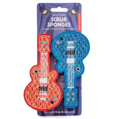 Kikkerland Design - Spülschwamm Gitarre 2 St. Kikkerland Design - Spülschwamm Gitarre 2 St.