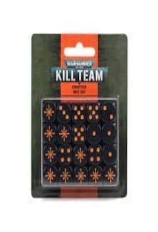 Kill Team Chaotica Dice Set Warhammer 40000 Kości