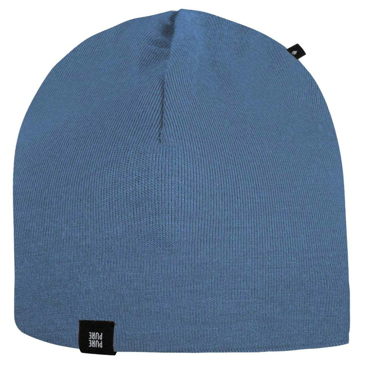 Kinder Beanie uni jeans-blau 51 Kinder Beanie uni jeans-blau 51