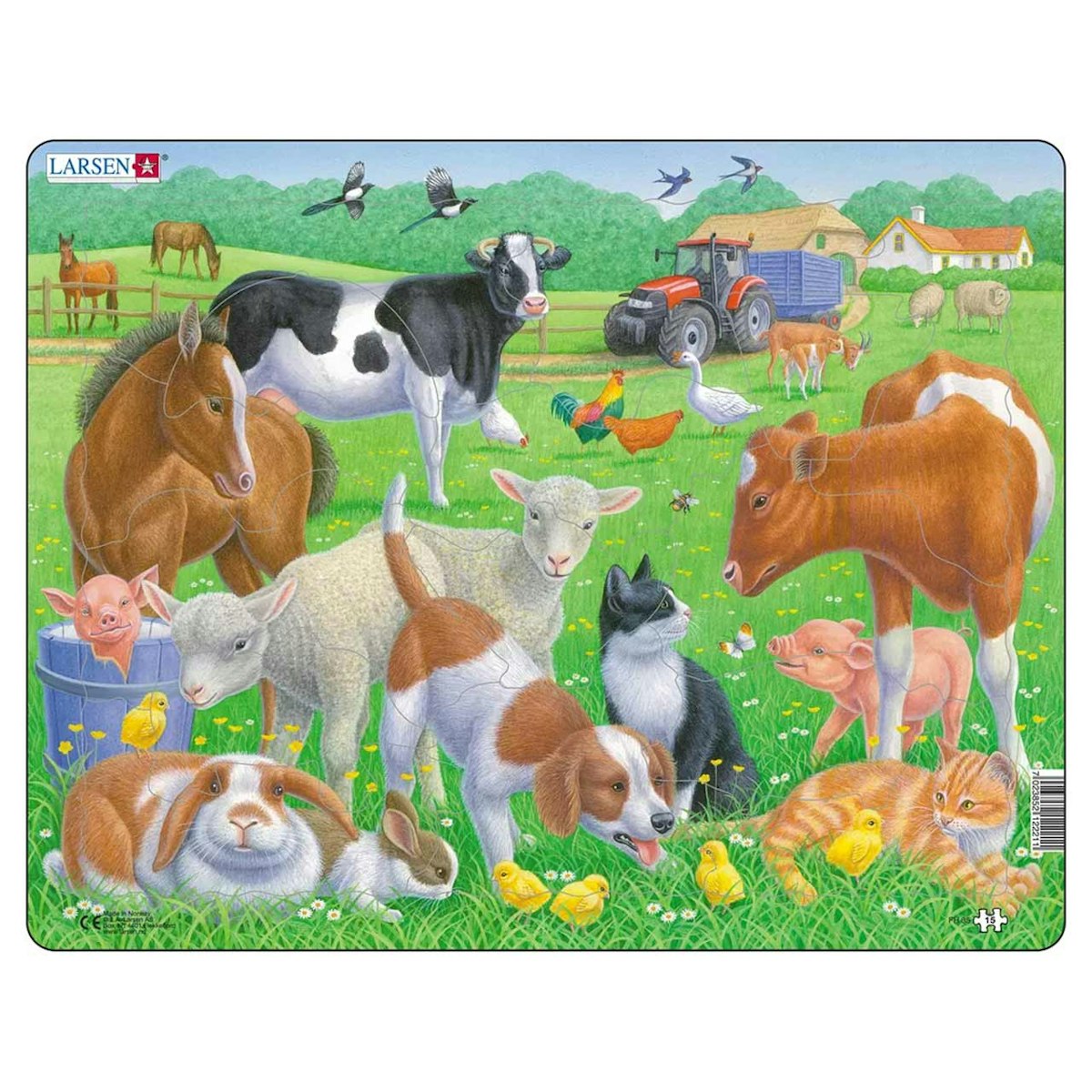 Kinder Puzzle ab 2 Jahre Bauernhof Kinder Puzzle ab 2 Jahre Bauernhof