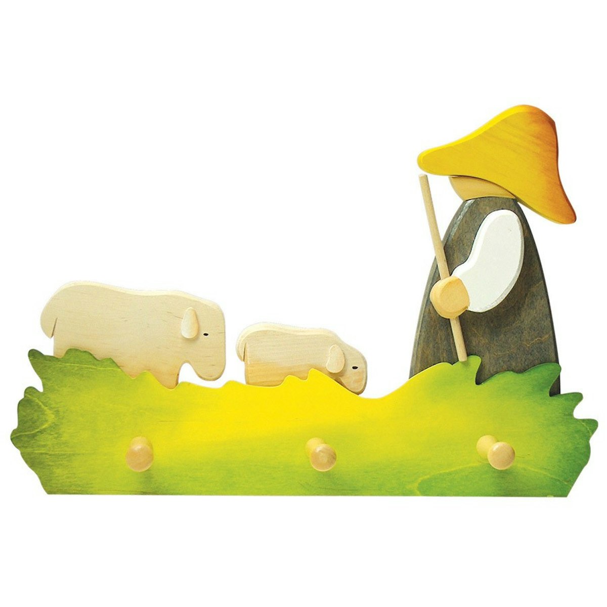 Kindergarderobe Schäfer mit Schafen 40 x 27 cm Kindergarderobe Schäfer mit Schafen 40 x 27 cm