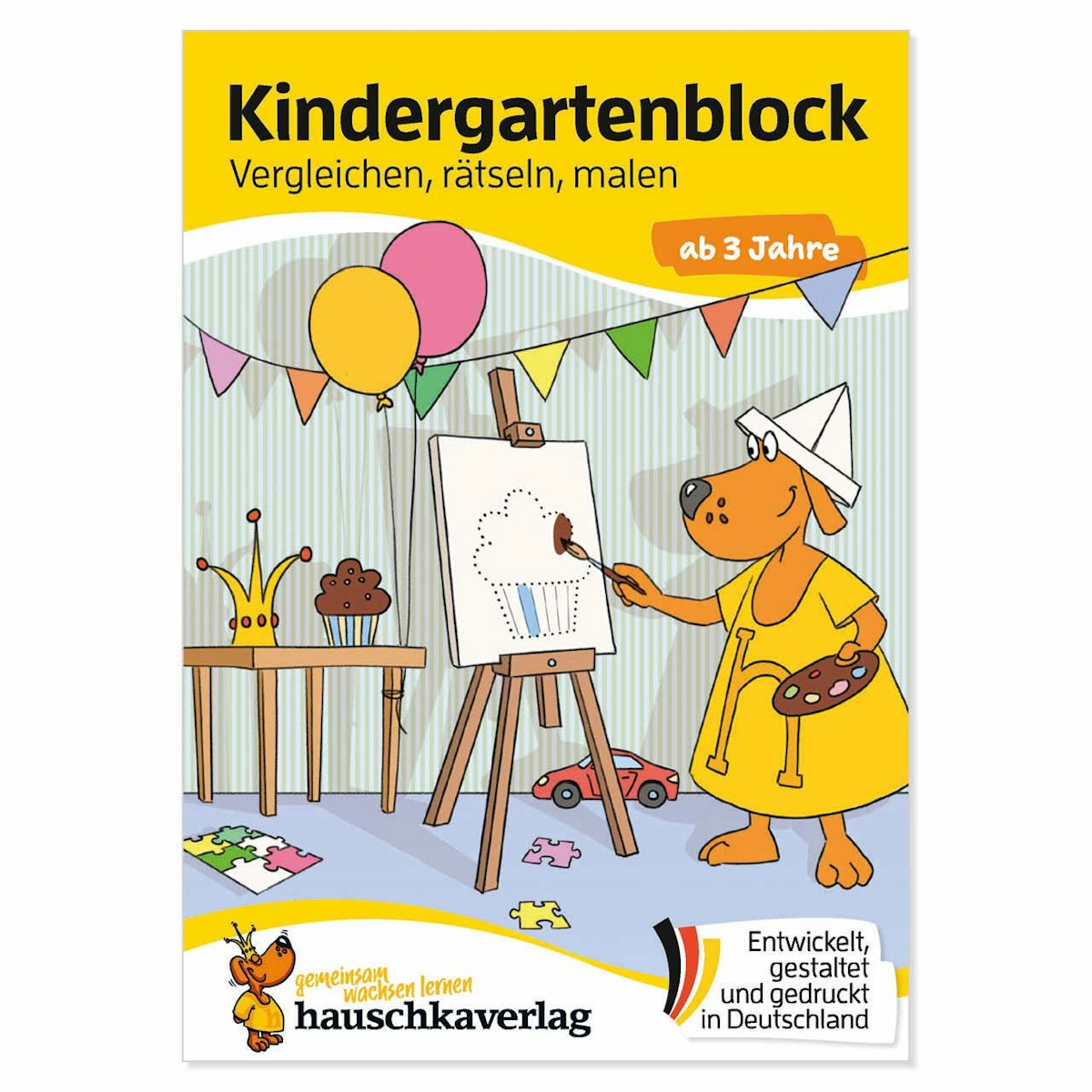 Kindergarten Mal- und Rätselblock 3 Jahre Kindergarten Mal- und Rätselblock 3 Jahre