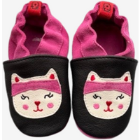 Kinderschuhe Katze pink (B-Ware)