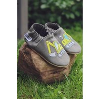 Kinderschuhe RecyStep Bagger grau Kinderschuhe RecyStep Bagger grau