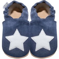 Kinderschuhe blau mit weißem Stern (B-Ware)