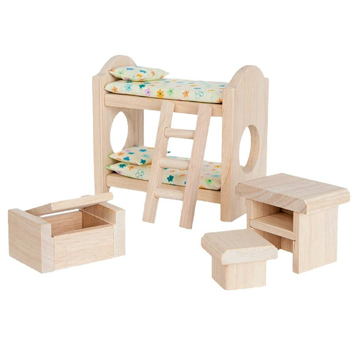 Kinderzimmer naturbelassen Puppenhaus Zubehör Kinderzimmer naturbelassen Puppenhaus Zubehör