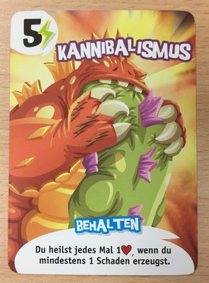 King of Tokyo: Kannibalismus (Promokarte)