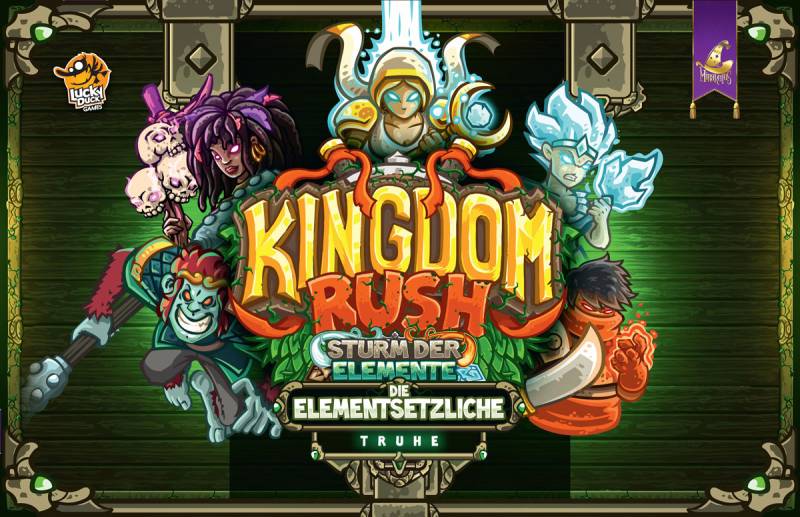 Kingdom Rush: Sturm der Elemente | Die Elementsetzliche Truhe - All In Box