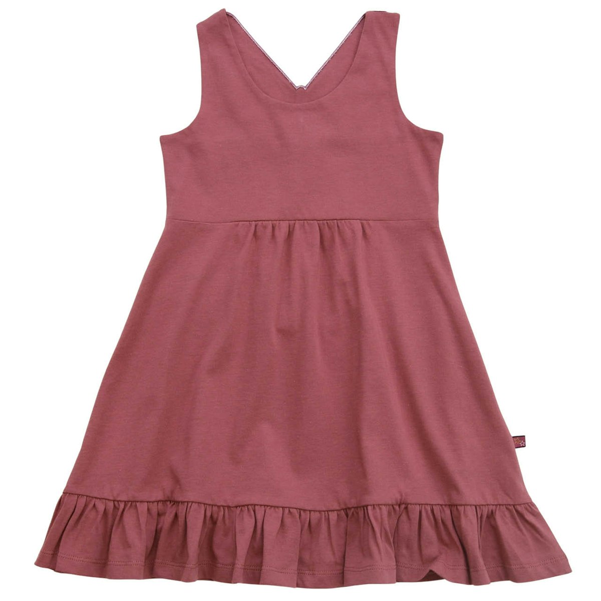 Kleid Schmetterling-Aufnäher altrosa 146/152 Kleid Schmetterling-Aufnäher altrosa 146/152