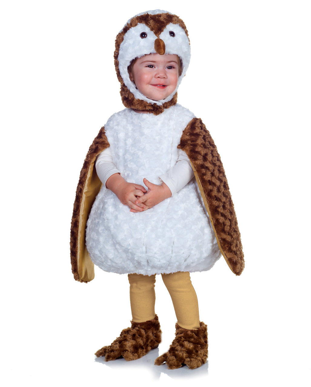 Kleine Plüsch Schleiereule Babykostüm Kleine Plüsch Schleiereule Babykostüm