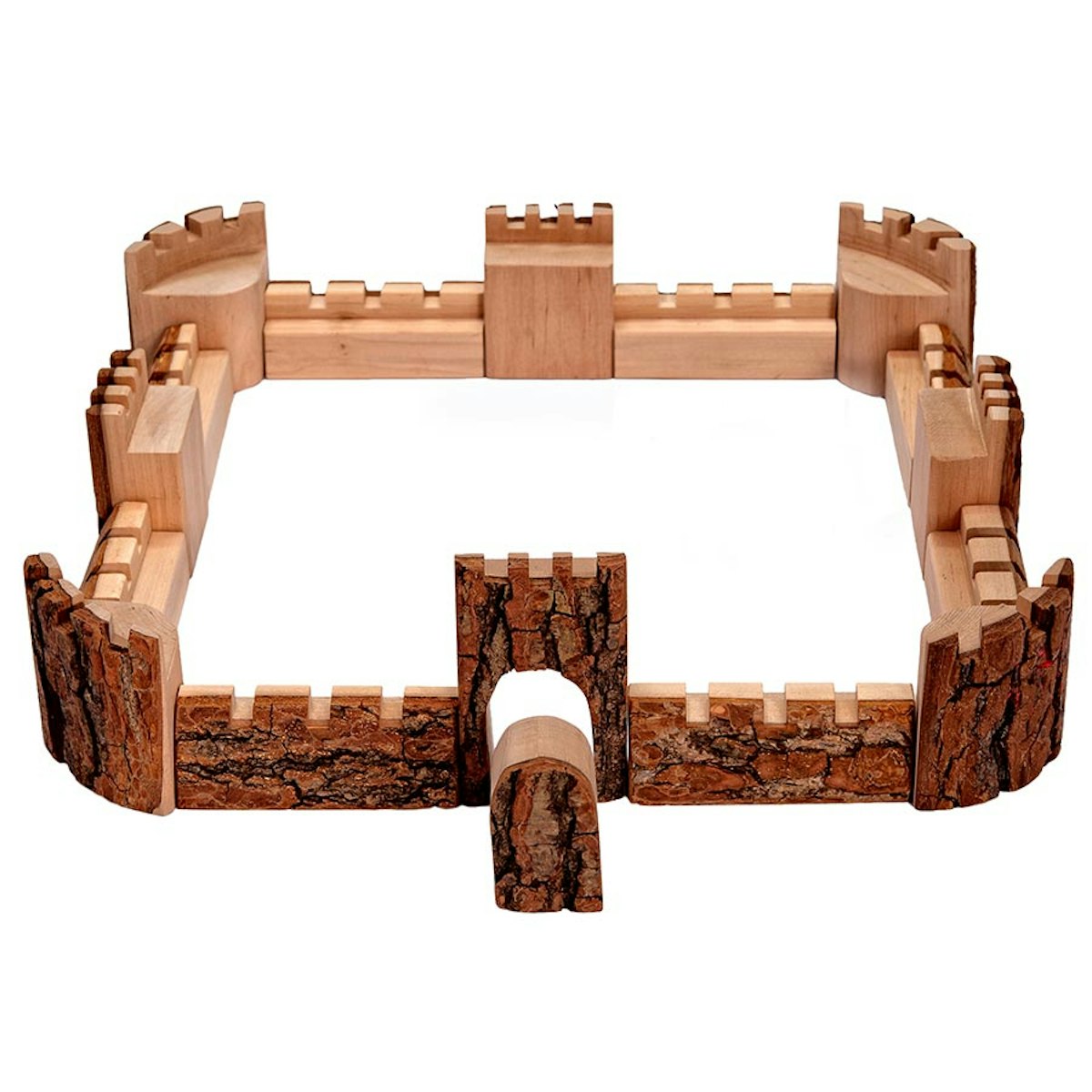 Kleine Ritterburg 16 Teile - Burgmauern 4,3 cm hoch Kleine Ritterburg 16 Teile - Burgmauern 4,3 cm hoch