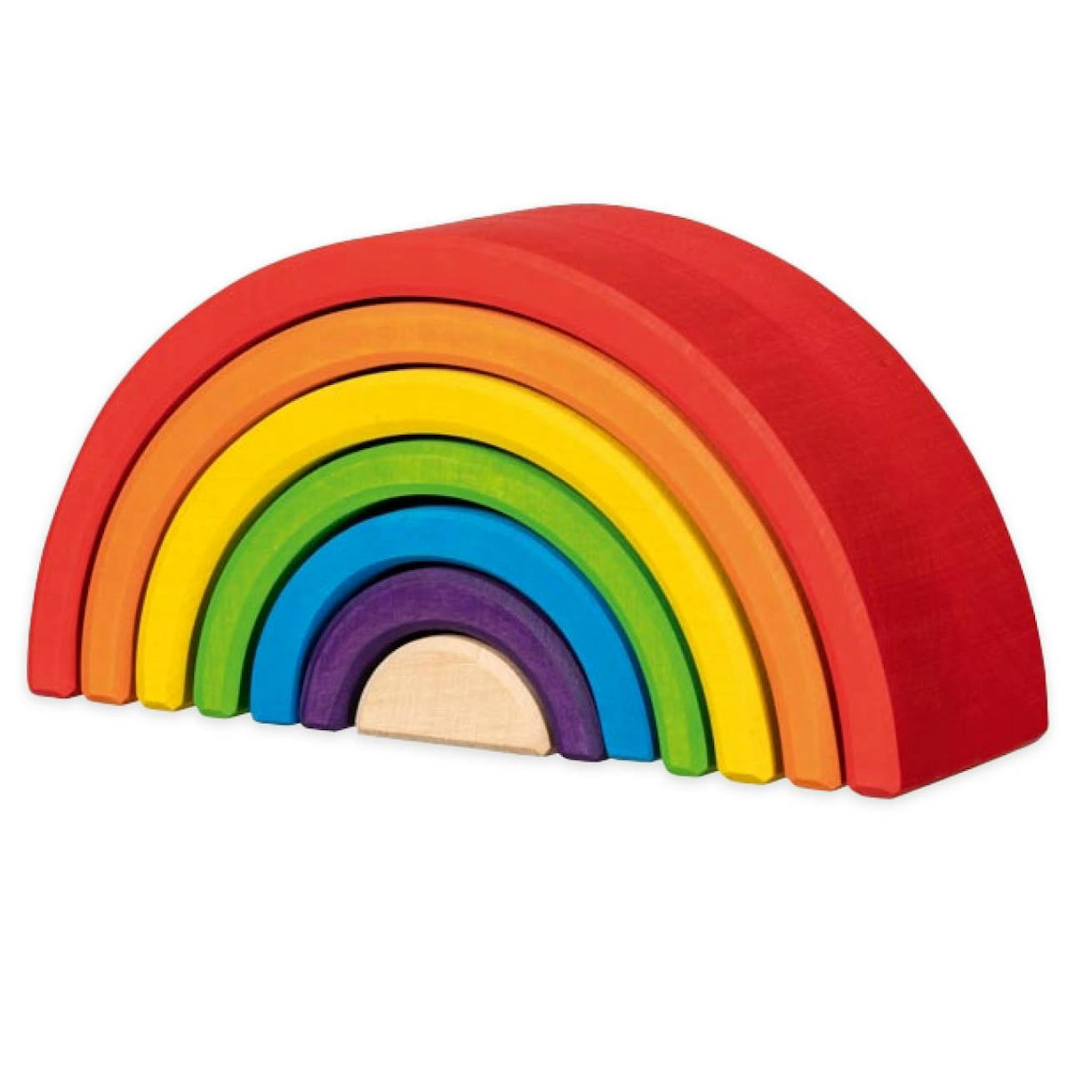 Kleiner Regenbogen Bausteine 7 teilig 19 cm Kleiner Regenbogen Bausteine 7 teilig 19 cm