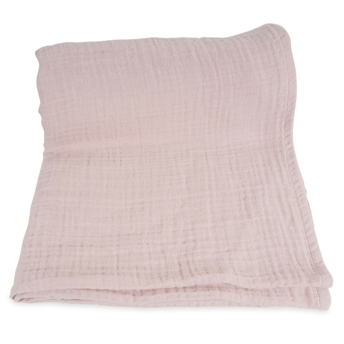 Kleines Musselin Tuch 80x80cm rose Kleines Musselin Tuch 80x80cm rose