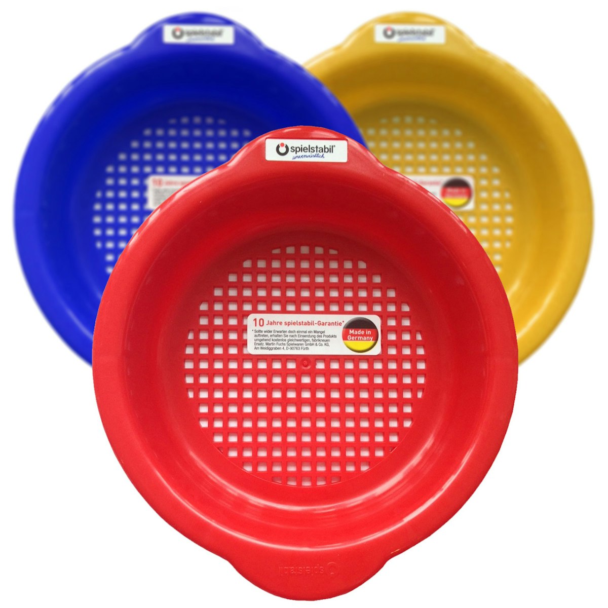 Kleines Sandsieb ab 1,5 Jahren Kleines Sandsieb ab 1,5 Jahren