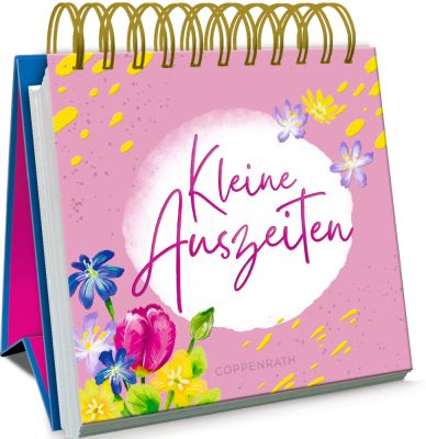 Kleines Spiralaufstellbuch: Kleine Auszeiten