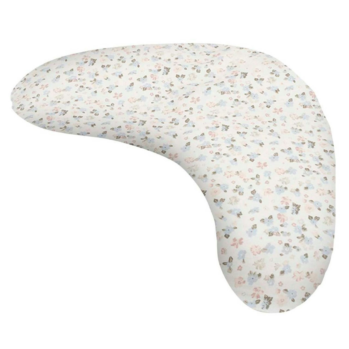 Kleines Stillkissen cremeweiß geblümt Kleines Stillkissen cremeweiß geblümt