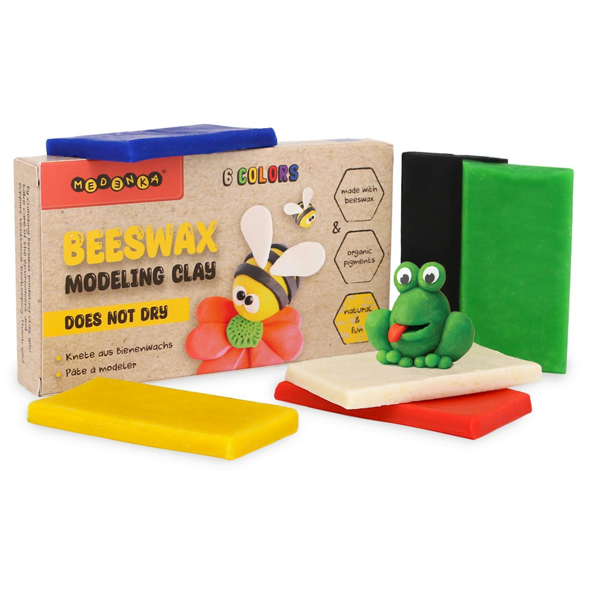 Knete aus Bienenwachs ab 3 Jahren Knete aus Bienenwachs ab 3 Jahren