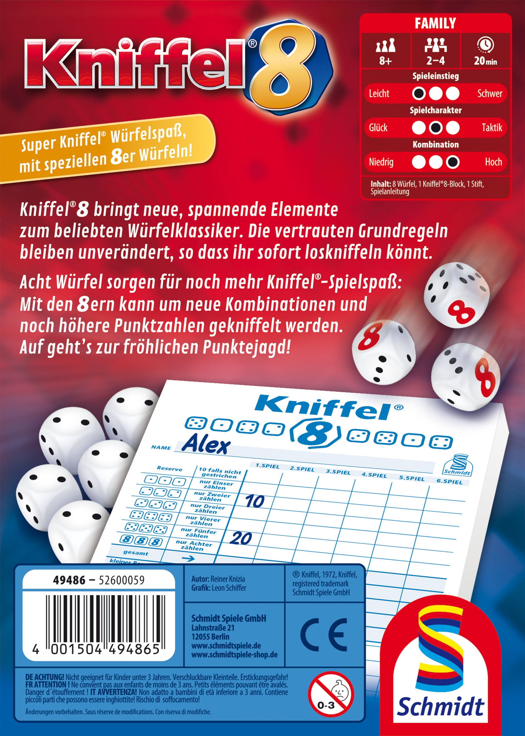 Kniffel 8 Kniffel 8
