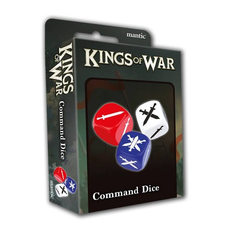 KoW Command Dice Mantic Games Kings Of War Befehlswürfel