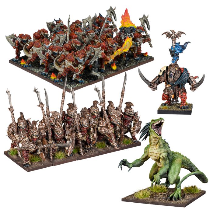 KoW Salamander Army King of War Mantic Games MGKWS101