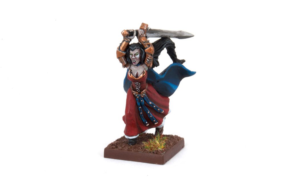 KoW Undead Lady Ilona Kings of War Mantic Games Untote Vampiress