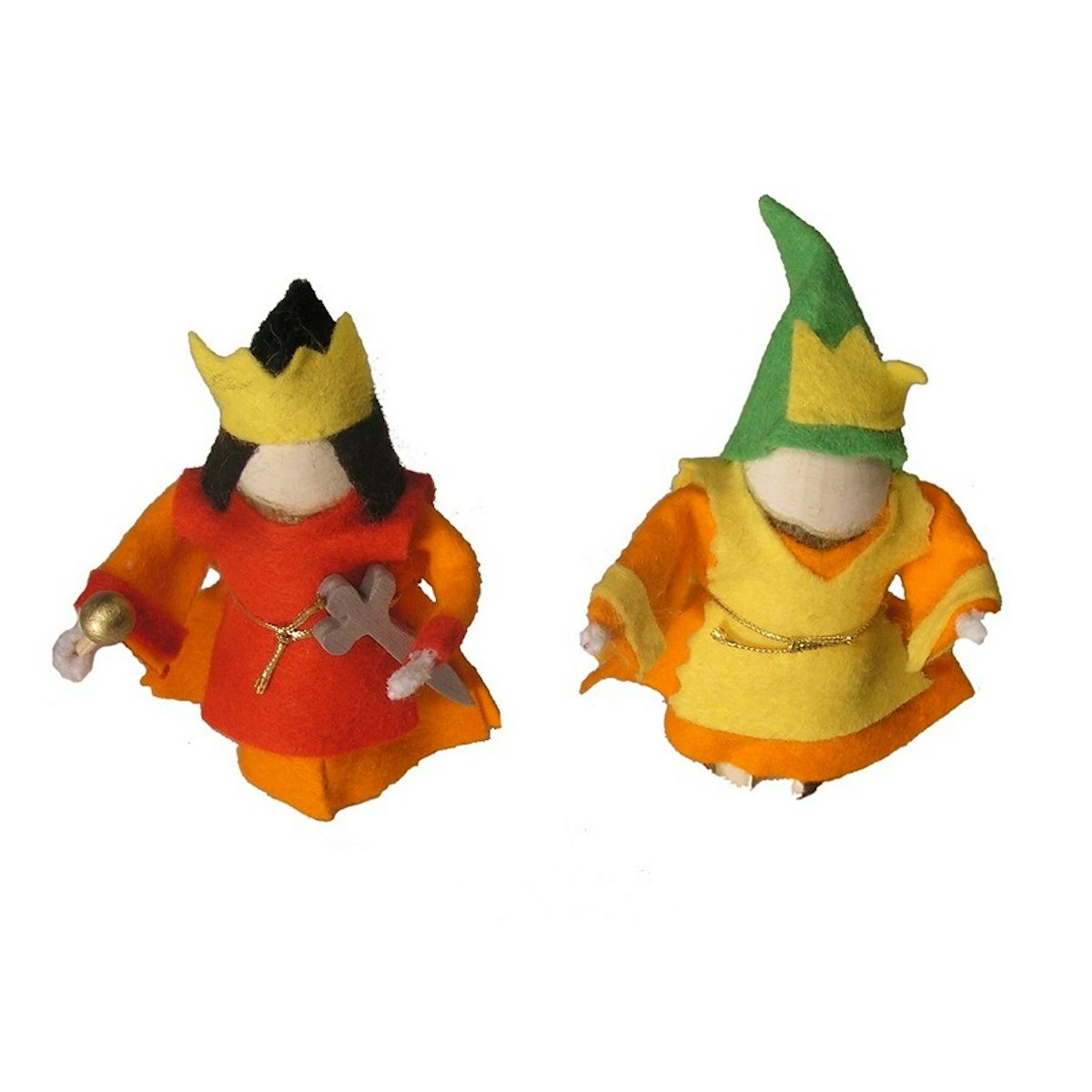 Königspaar Biegepuppe 2 Stück Königspaar Biegepuppe 2 Stück