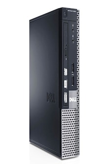 Komputer stacjonarny Dell Optiplex 9020 USFF i5 - 4 generacji / 8 GB DDR3 / 120 GB SSD / KLASA A