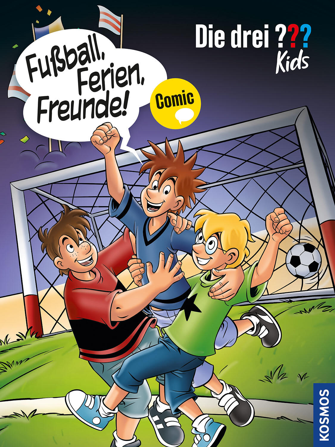 Kosmos - Die drei ??? Kids Comic Fußball Ferien Freunde Kosmos - Die drei ??? Kids Comic Fußball Ferien Freunde