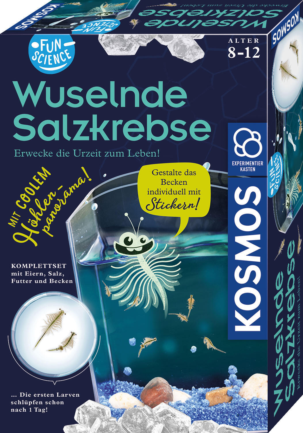 Kosmos - Experimente / wuselnde Salzkrebse Kosmos - Experimente / wuselnde Salzkrebse