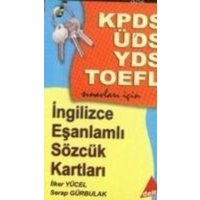 Kpds Üds Yds Toefl Ingilizce Esanlamli Sözcük Kartlari von Delta Kültür Yayinevi