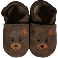 Krabbelschuhe Bärchen braun Krabbelschuhe Bärchen braun