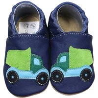 Krabbelschuhe LKW dunkelblau