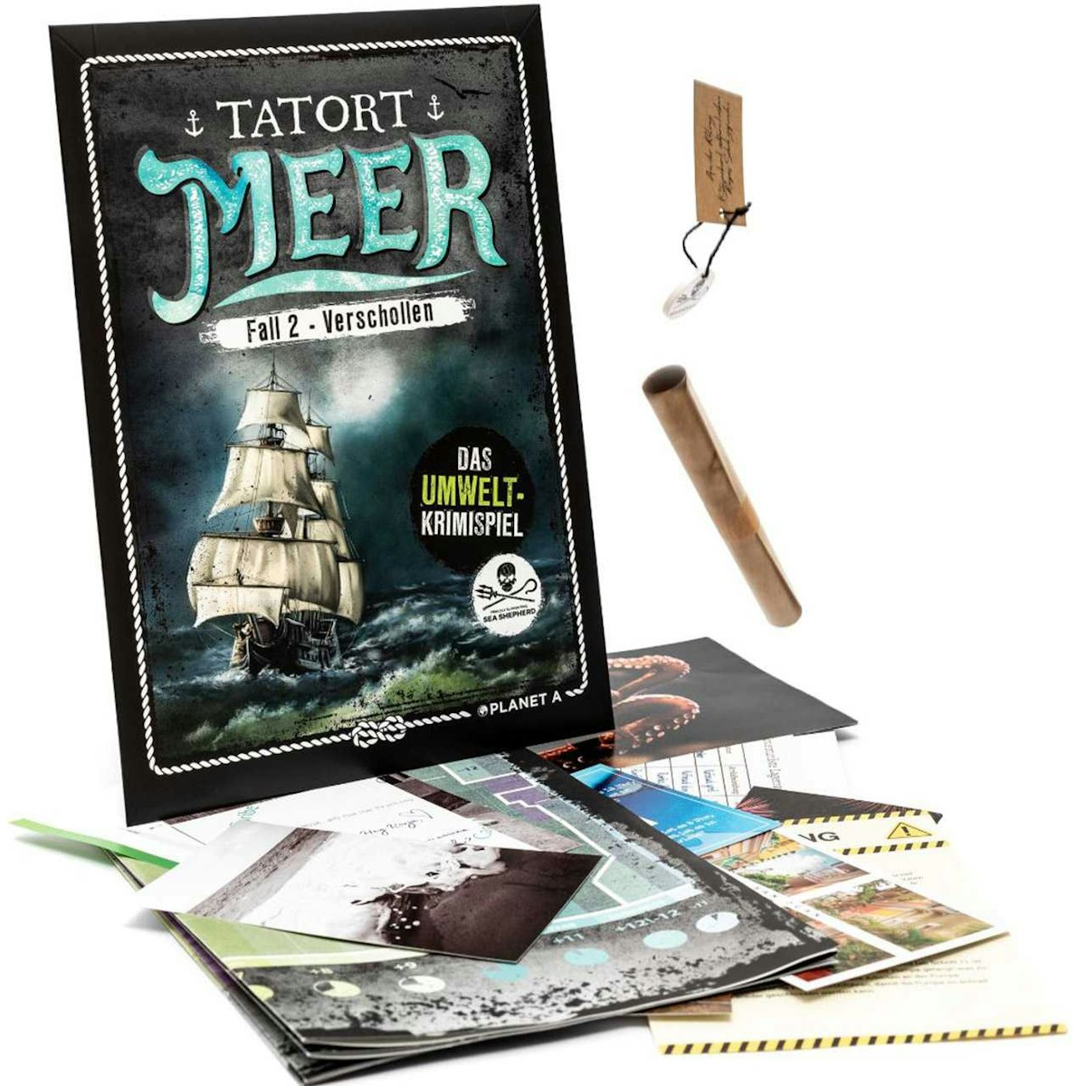 Krimispiel wiederverwendbar Tatort Meer- Verschollen ab 14 Jahren Krimispiel wiederverwendbar Tatort Meer- Verschollen ab 14 Jahren
