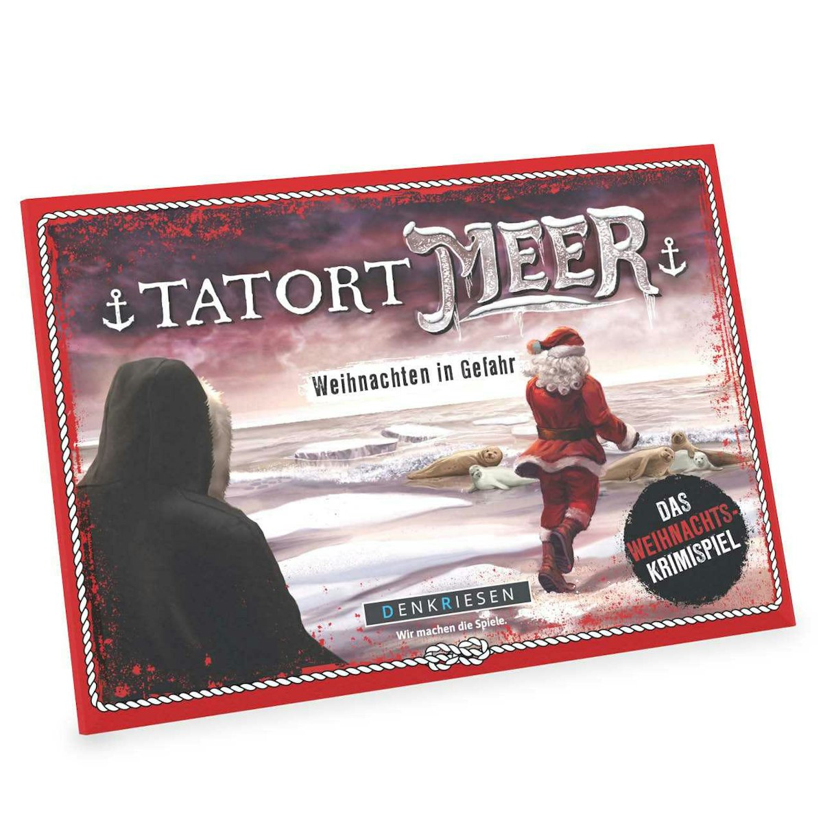 Krimispiel wiederverwendbar Tatort Meer - Weihnachten in Gefahr Krimispiel wiederverwendbar Tatort Meer - Weihnachten in Gefahr
