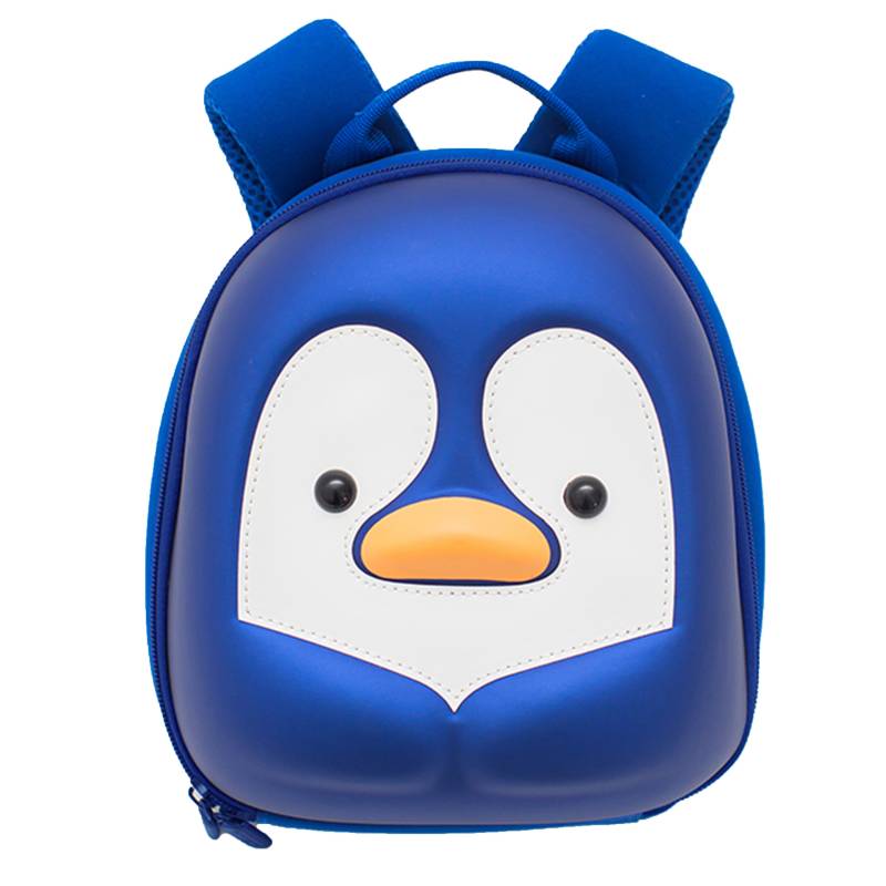 Krippenrucksack Pinguin - Blau