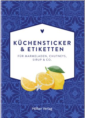 Küchensticker & Etiketten - Portugiesische Fliesen (Küchenpapeterie)