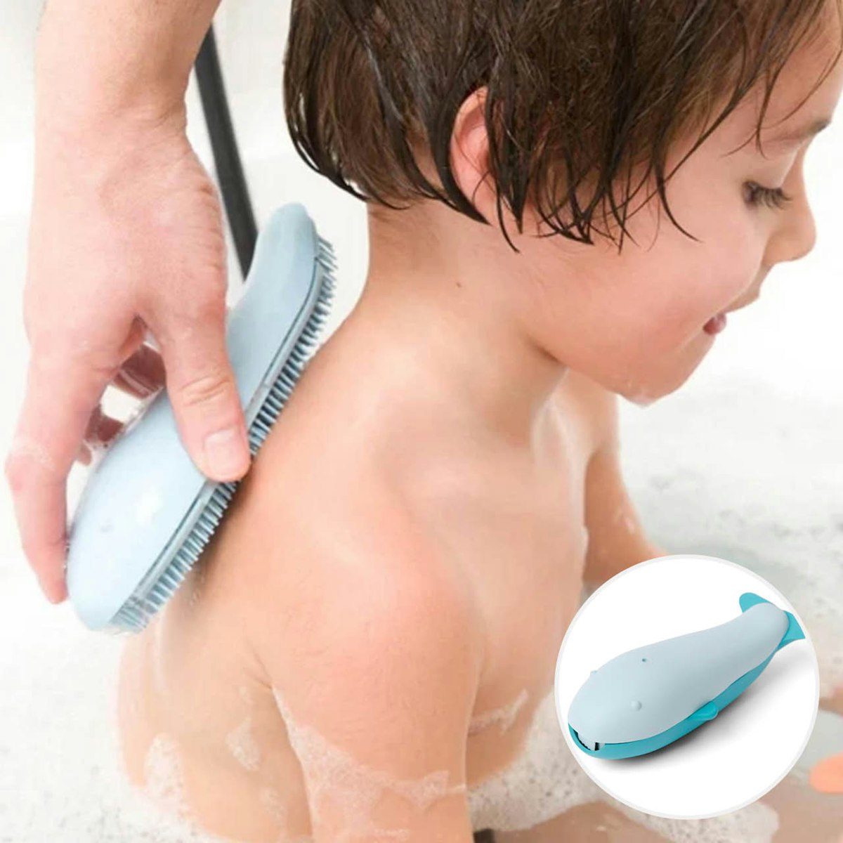 Kuji der Wal Sinnesbürste Badespielzeug Kuji der Wal Sinnesbürste Badespielzeug