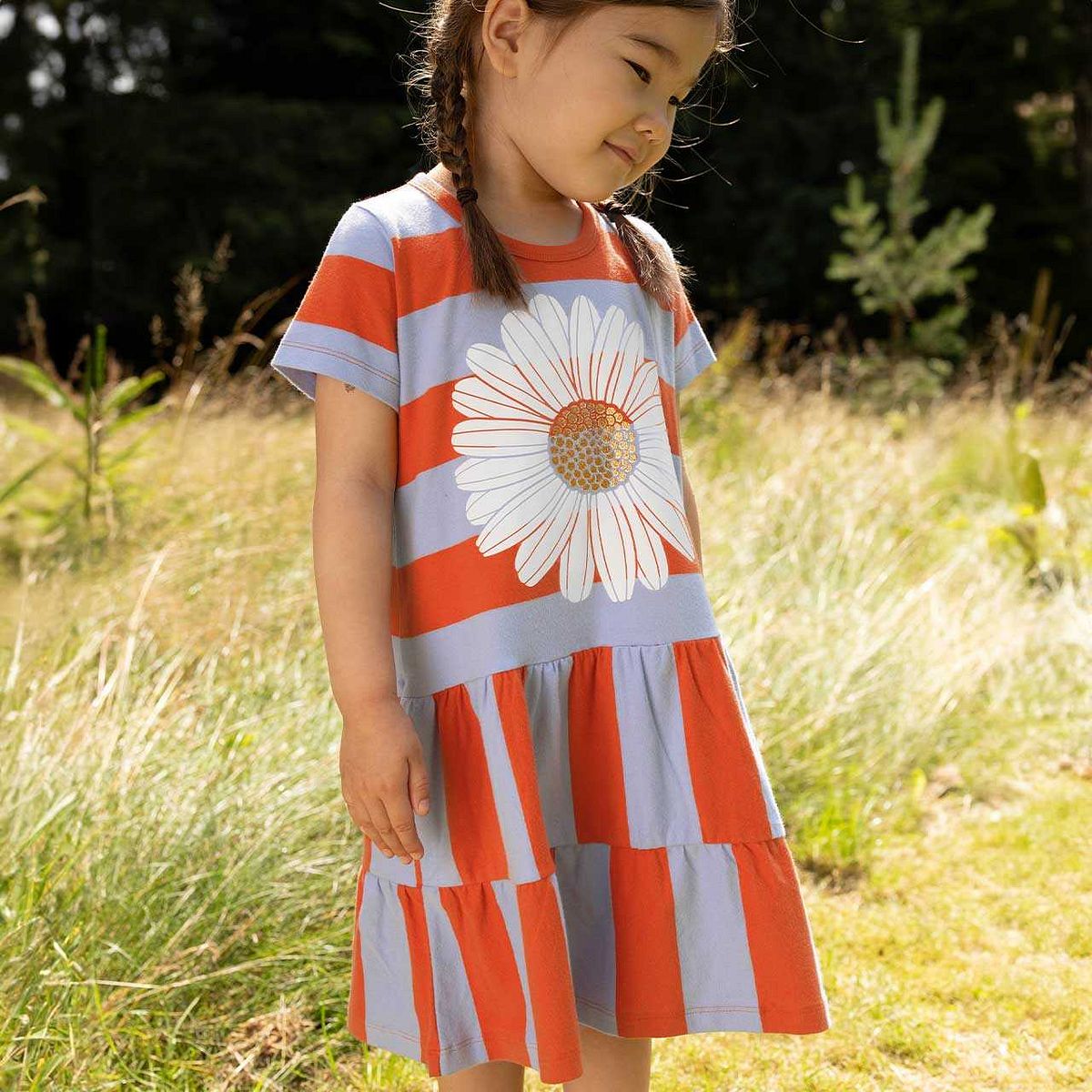 Kurzarm Kleid Streifen Prinzessin 122 Kurzarm Kleid Streifen Prinzessin 122