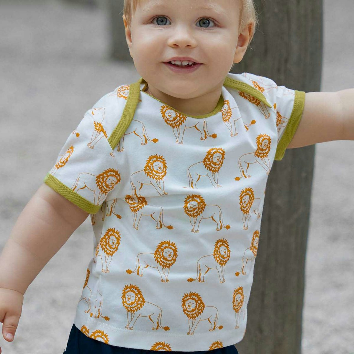 Kurzarm Shirt Löwe orange 74/80 Kurzarm Shirt Löwe orange 74/80