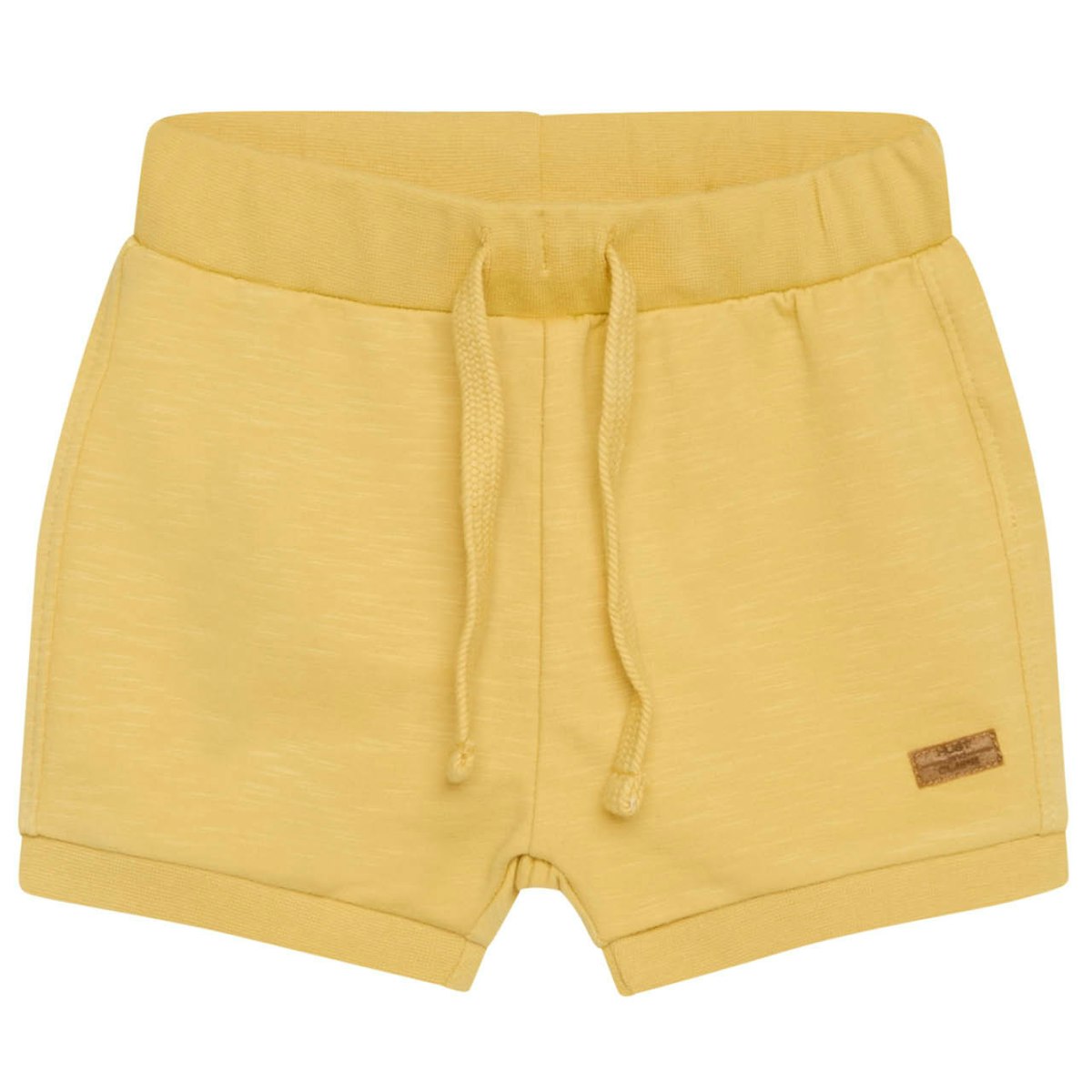 Kurze Babyshorts sonnengelb Bündchen 74 Kurze Babyshorts sonnengelb Bündchen 74