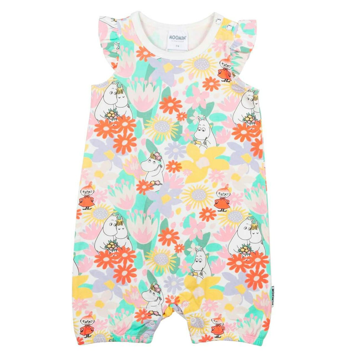 Kurzer Beachbody Mumin-Motive Blumen SUMMERLY 68 Kurzer Beachbody Mumin-Motive Blumen SUMMERLY 68