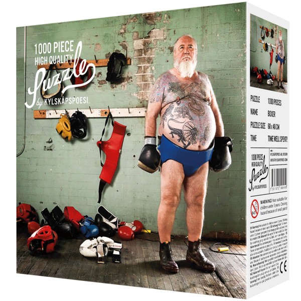 Kylskapspoesi - High Quality Puzzle "Boxer" 1000 Teile Kylskapspoesi - High Quality Puzzle "Boxer" 1000 Teile