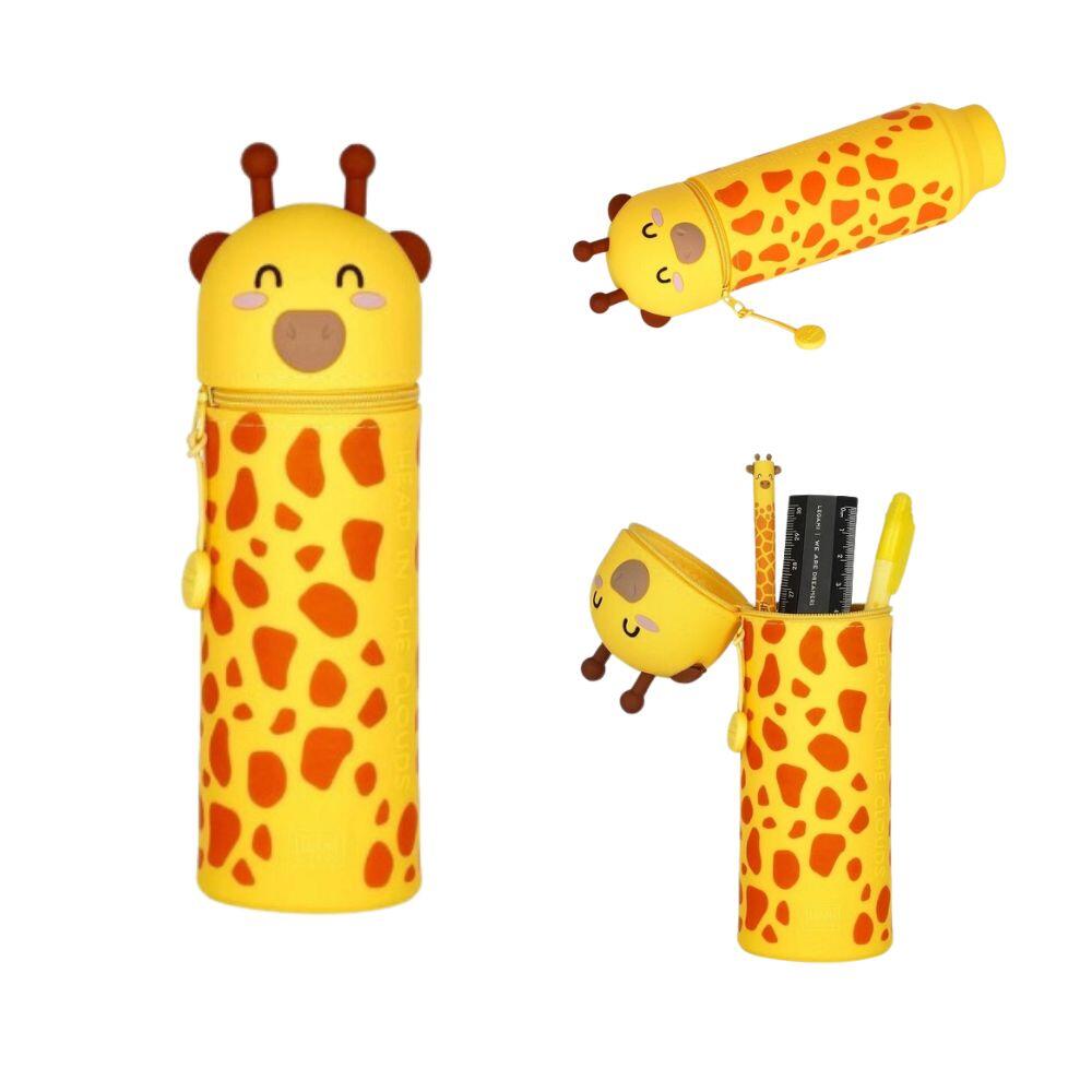 LEGAMI 2-in1 Silikon-Federmäppchen Kawaii - Giraffe LEGAMI 2-in1 Silikon-Federmäppchen Kawaii - Giraffe
